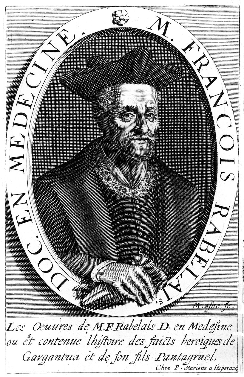 Francois Rabelais tekijältä Michel Lasne