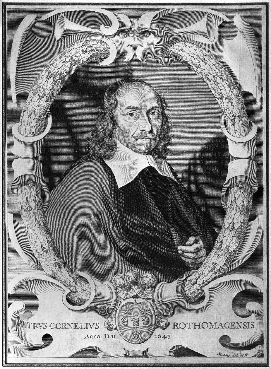 Pierre Corneille (1606-84) 1643 tekijältä Michel Lasne