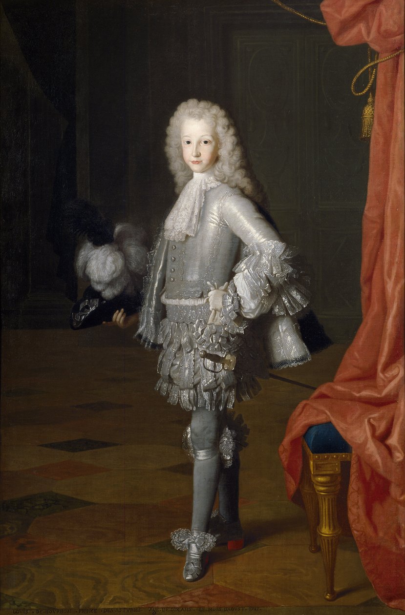Ludvig I Asturian prinssinä, 1717 tekijältä Michel Ange Houasse