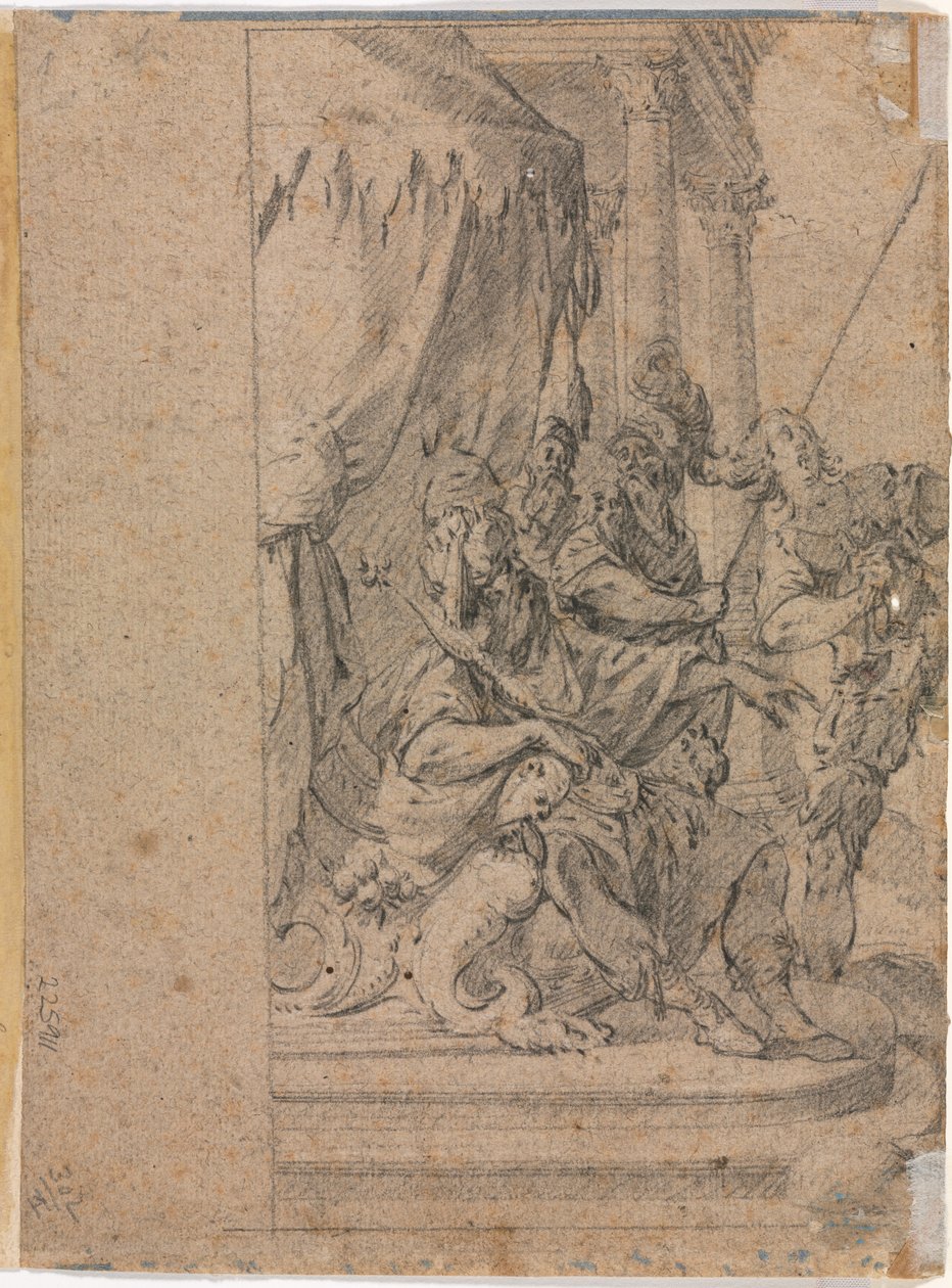 Panthea ennen Cyrus versoa, 1655-1660. tekijältä Michel Dorigny