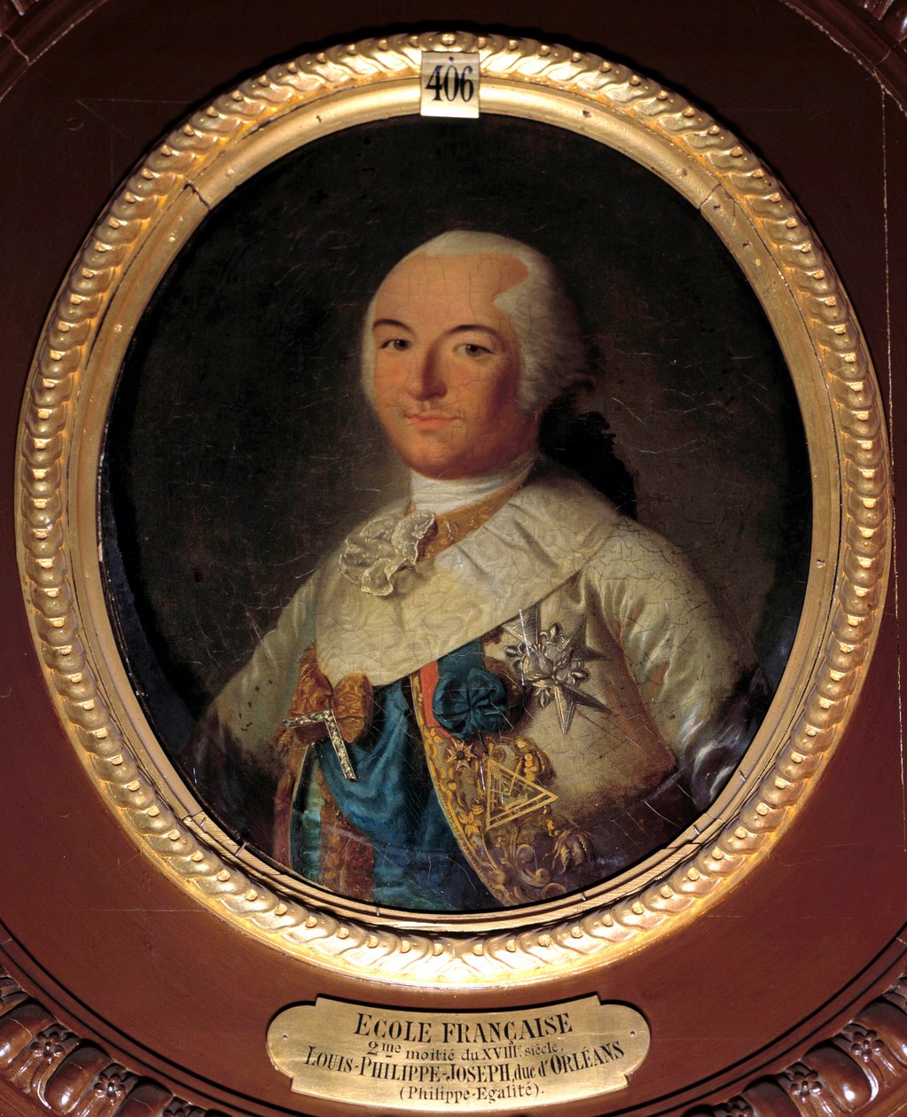 Ranskan vallankumous: "" Muotokuva Philippe Egalitesta (1747-1793), Louis Philippe II Joseph d