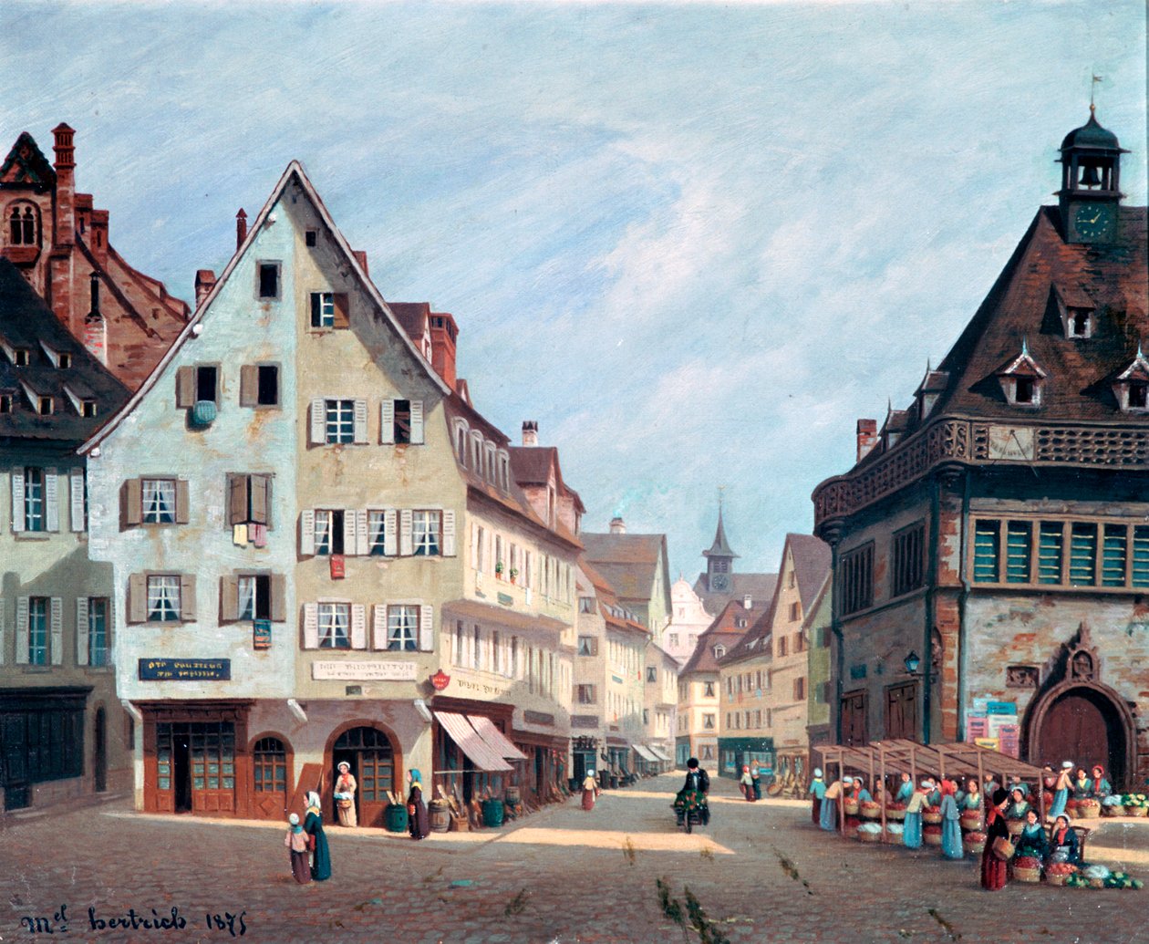 Hedelmätori, Colmar, 1875 tekijältä Michel Hertrich