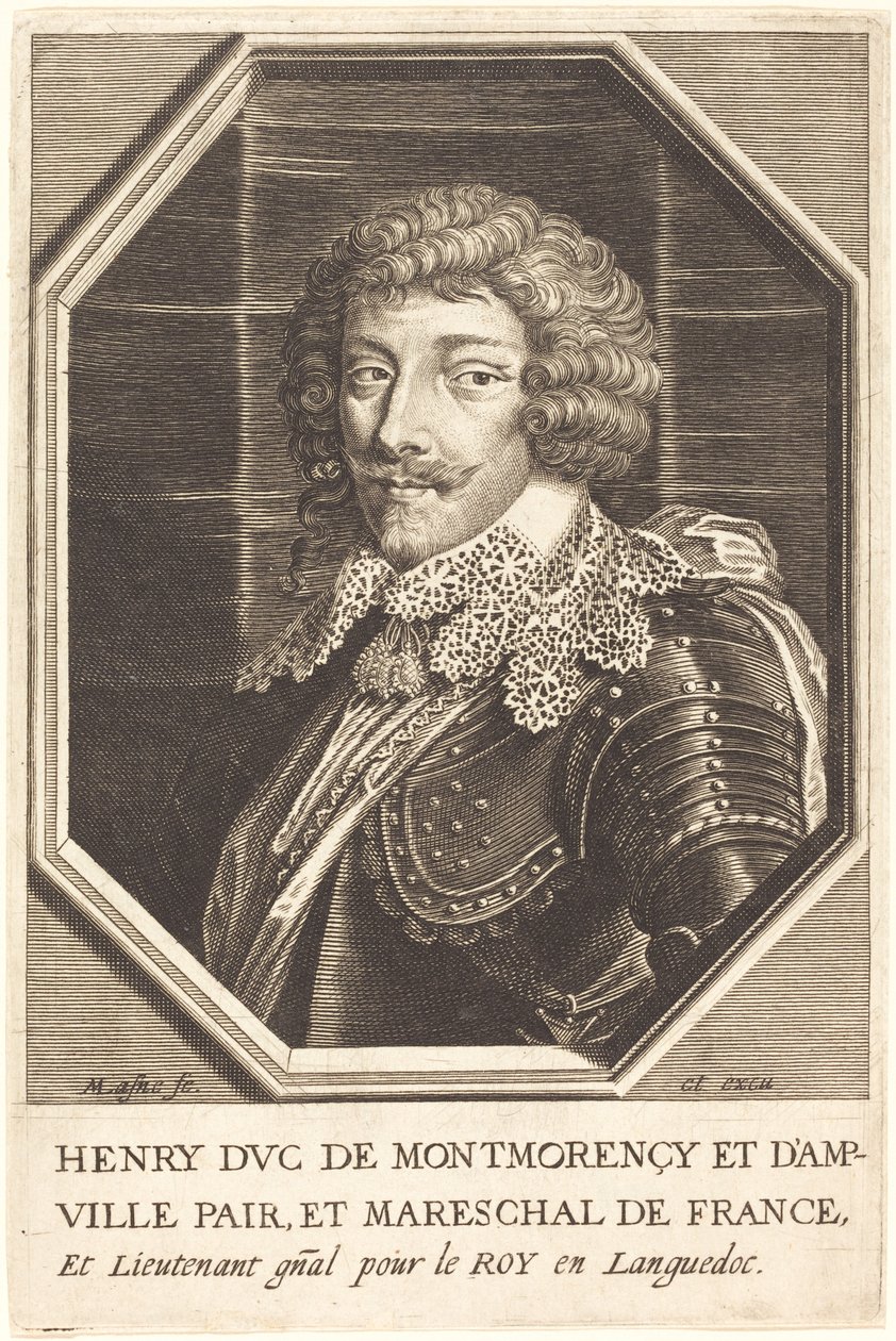 Henrik II, Montmorencyn herttua tekijältä Michel Lasne