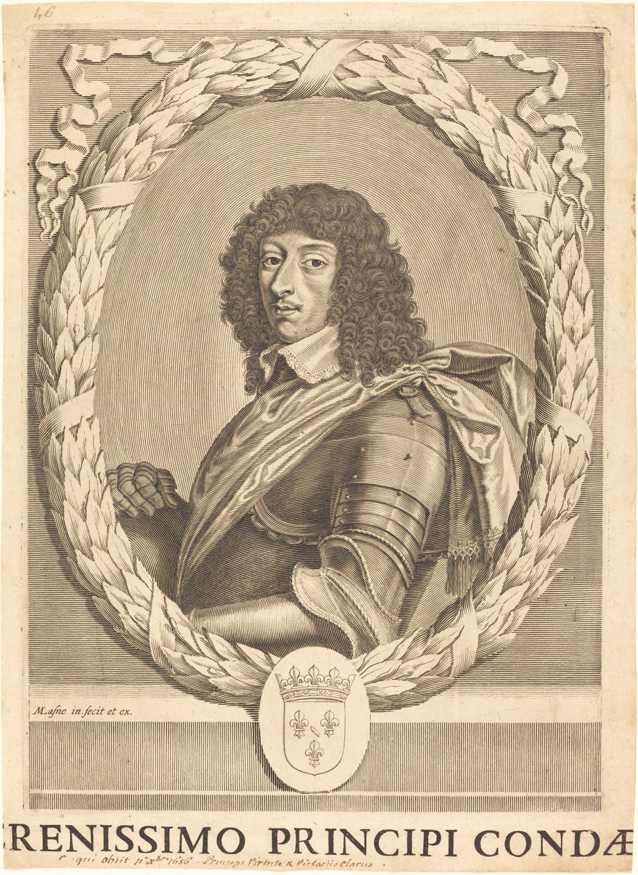 Ludvig II Bourbon tekijältä Michel Lasne