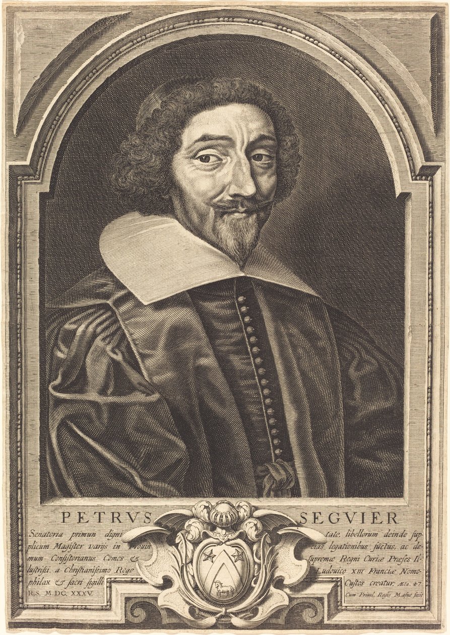 Pierre Séguier tekijältä Michel Lasne