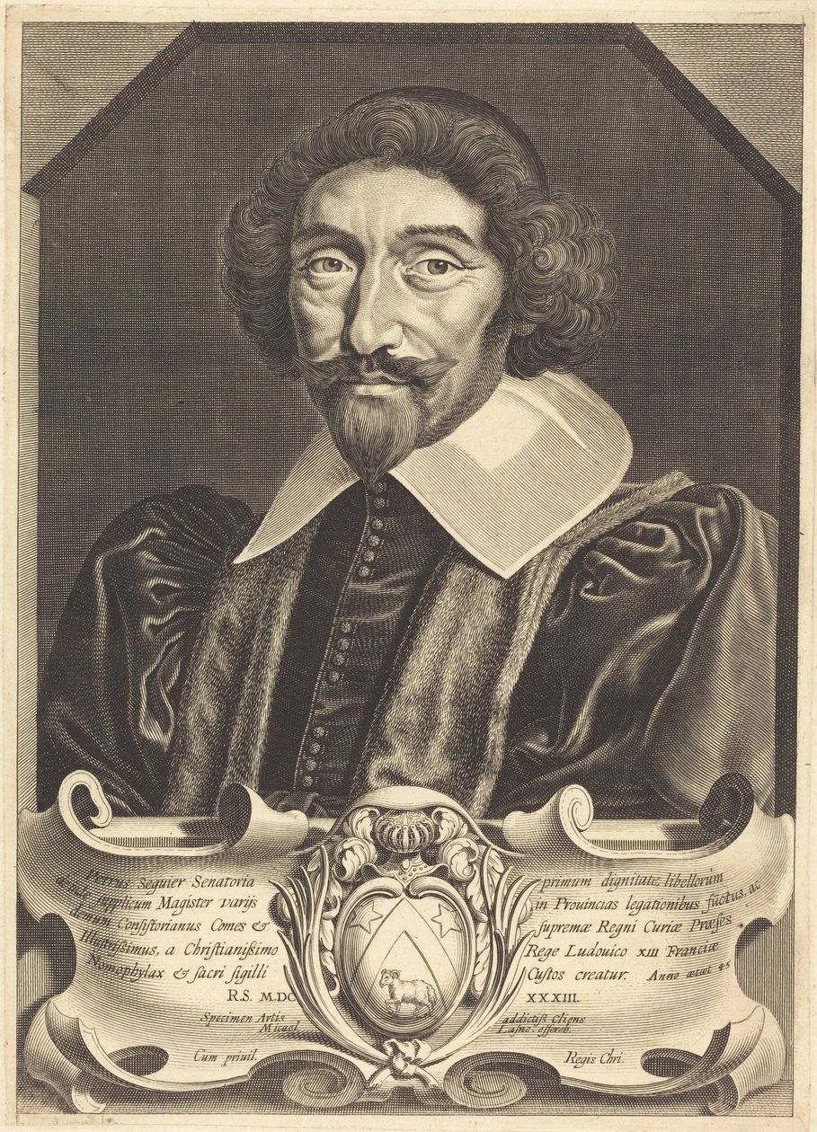 Pierre Seguier tekijältä Michel Lasne