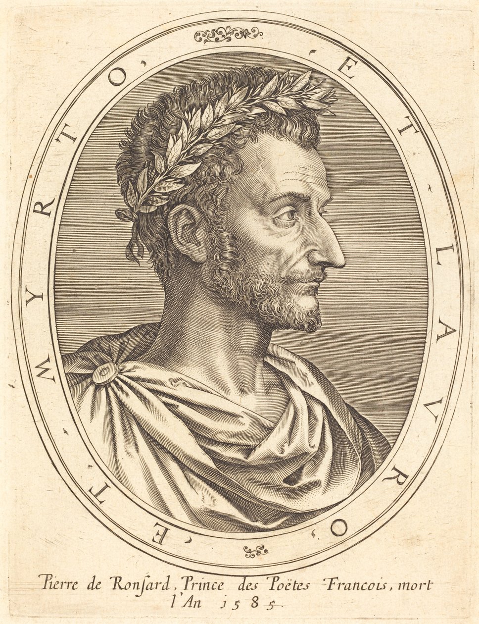 Pierre de Ronsard tekijältä Michel Lasne