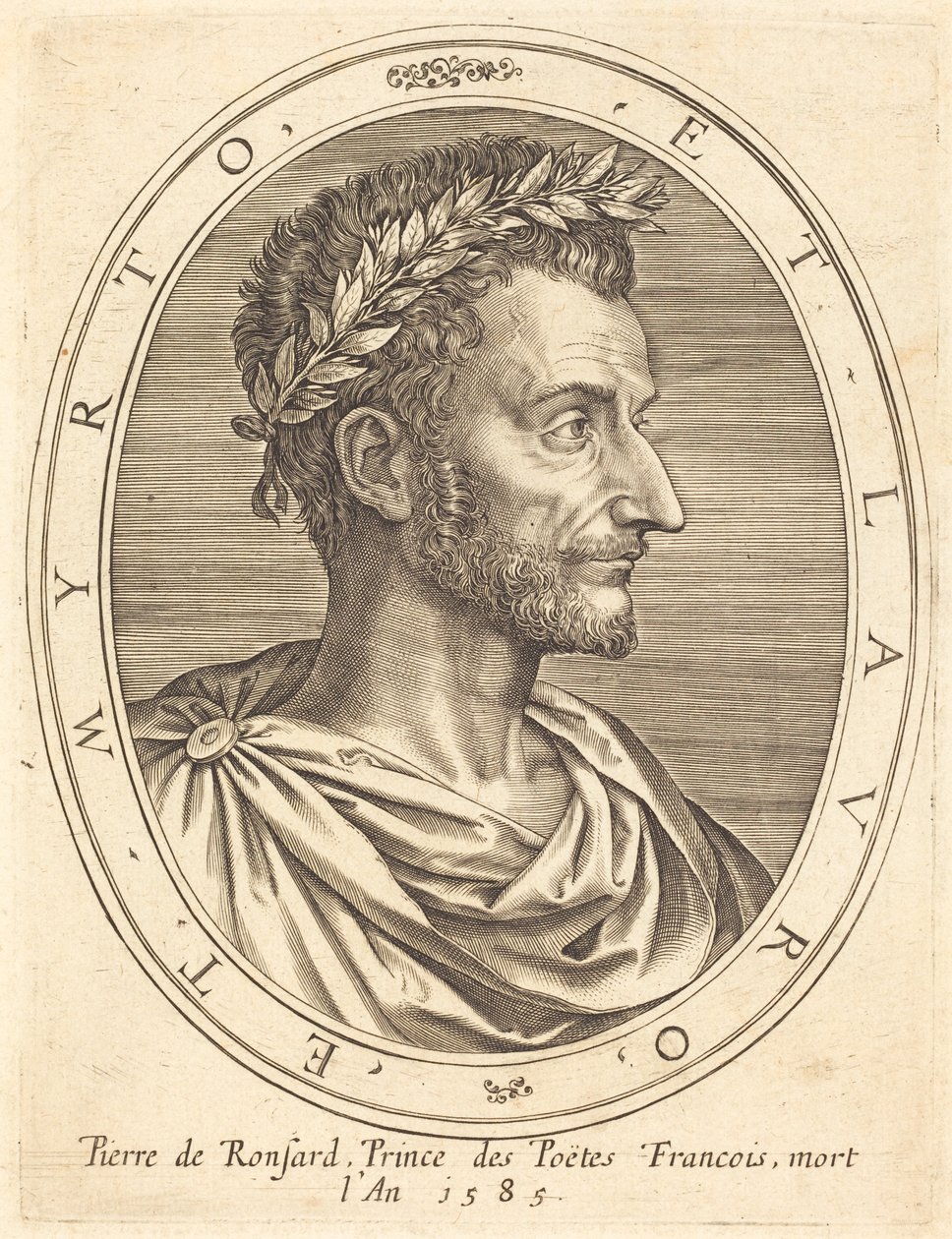 Pierre de Ronsard tekijältä Michel Lasne