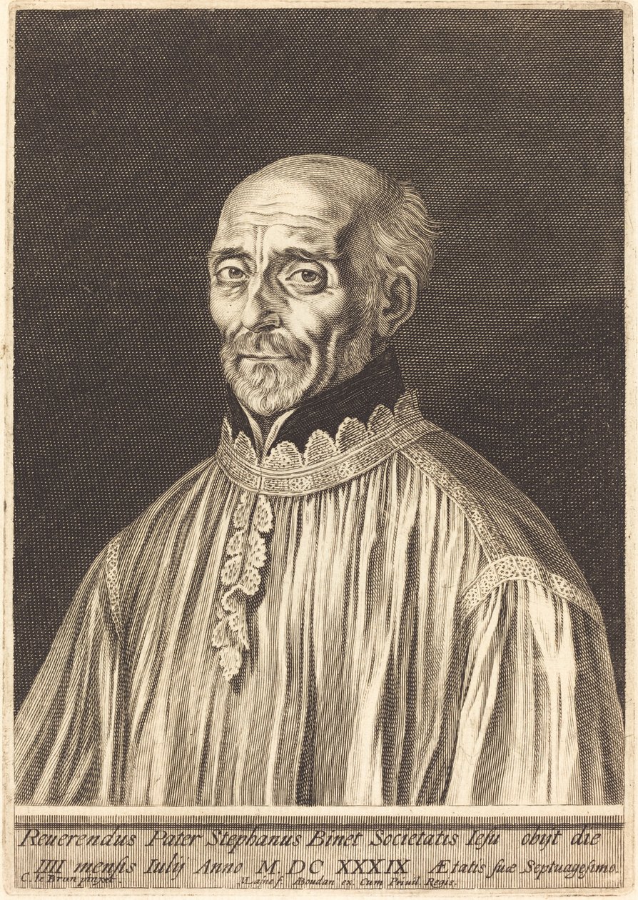 Etienne Binet tekijältä Michel Lasne after Charles Le Brun