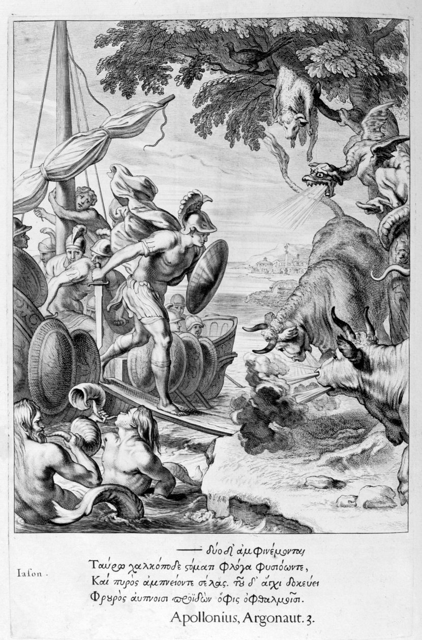 Jason ja argonautit, 1655 tekijältä Michel de Marolles