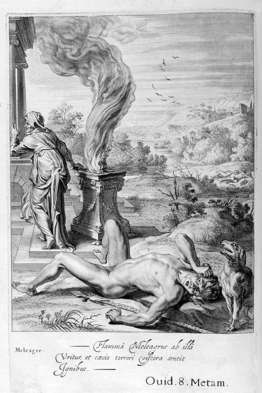Meleager, 1655 tekijältä Michel de Marolles