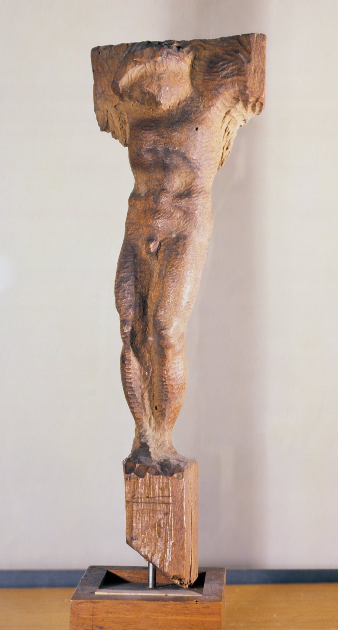 Ristiinnaulitseminen (terrakotta) tekijältä Michelangelo Buonarroti