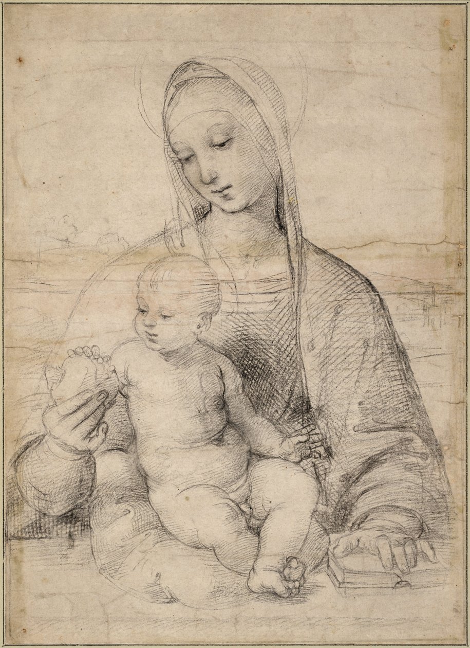 Madonna granaattiomenasta tekijältä Michelangelo Buonarroti