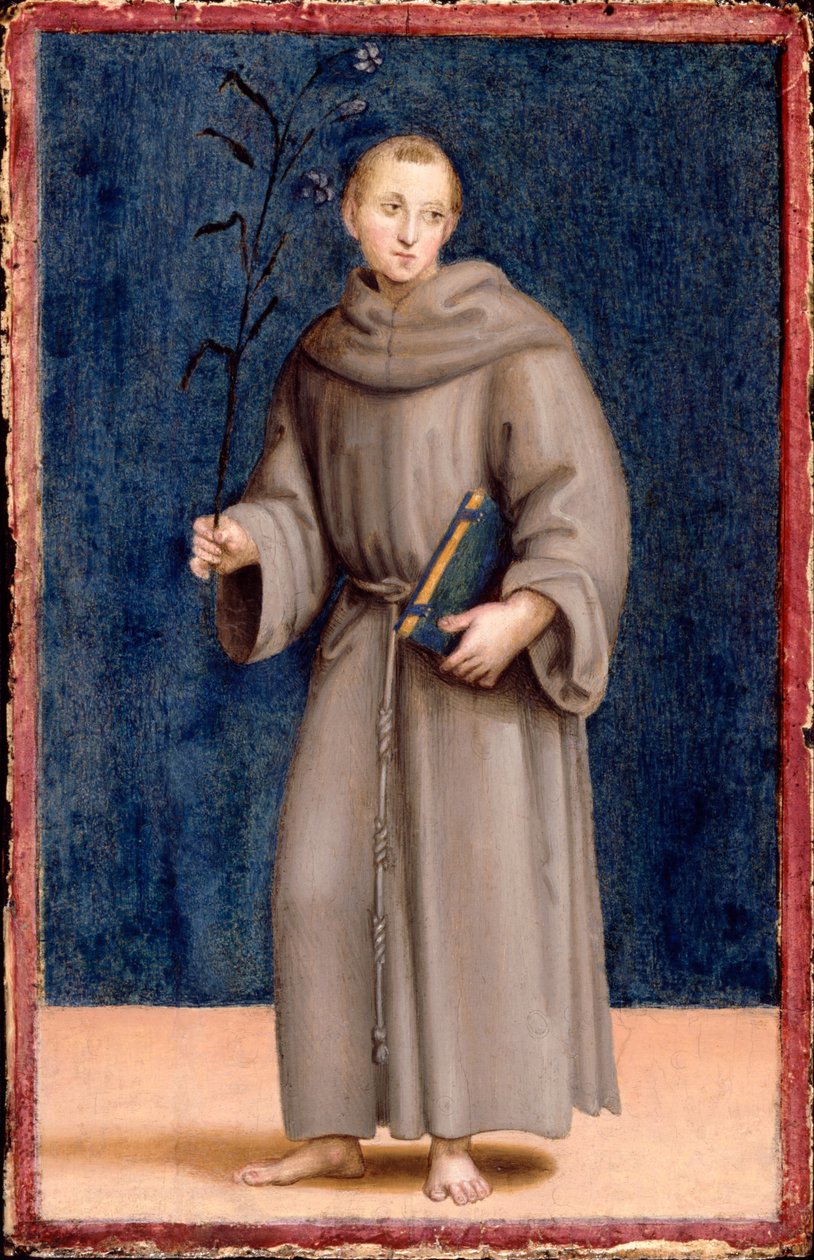Pyhä Anthony Padovasta tekijältä Michelangelo Buonarroti