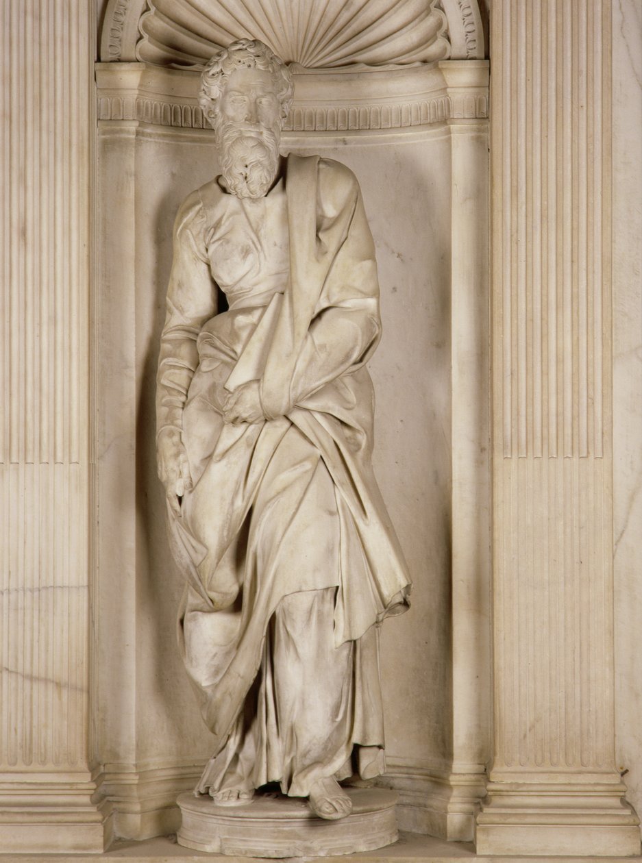 St. Paul, Piccolomini-alttarilta, 1501-4 (marmori) tekijältä Michelangelo Buonarroti