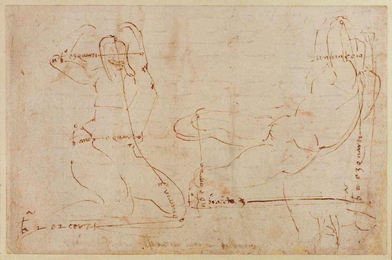 Opiskelu River Godille tekijältä Michelangelo Buonarroti