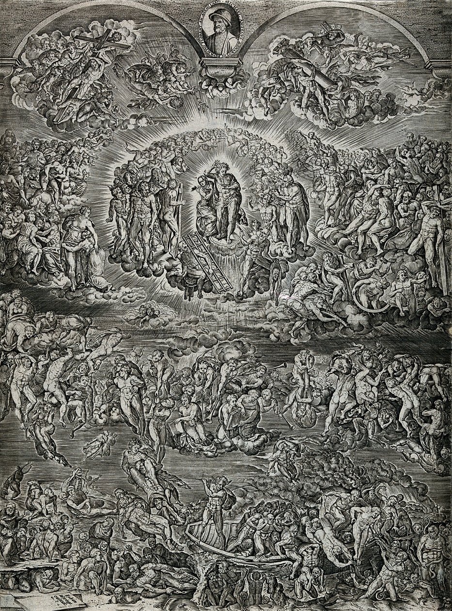 Viimeinen tuomio tekijältä Michelangelo Buonarroti