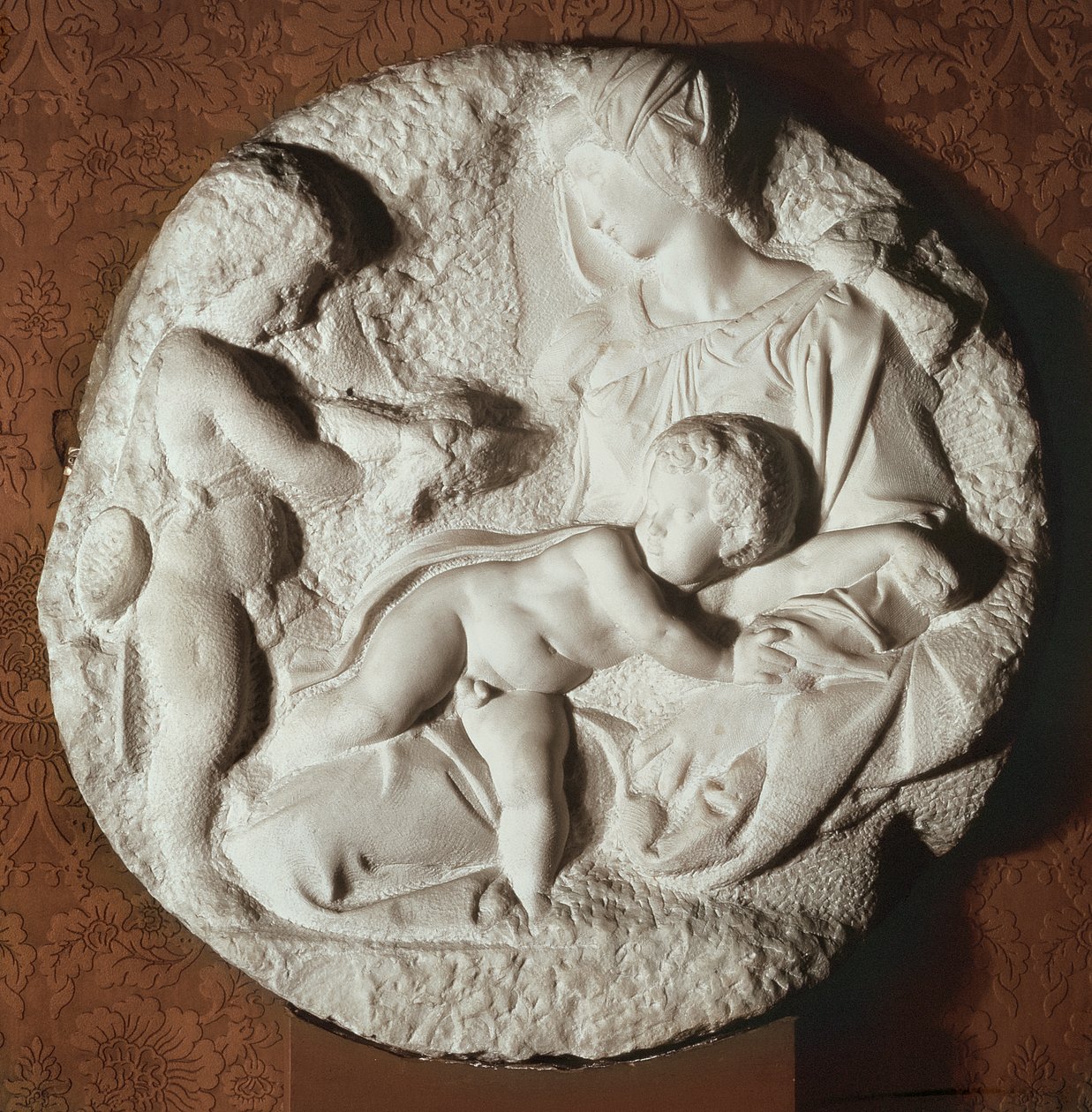 Tondo Taddei, Michelangelo Buonarrottin (1475-1564) tekemä pyöreä kiviveistotaulu. tekijältä Michelangelo Buonarroti