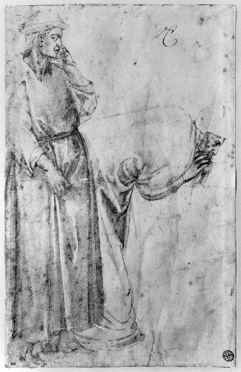 Kaksi hahmoa tekijältä Michelangelo Buonarroti