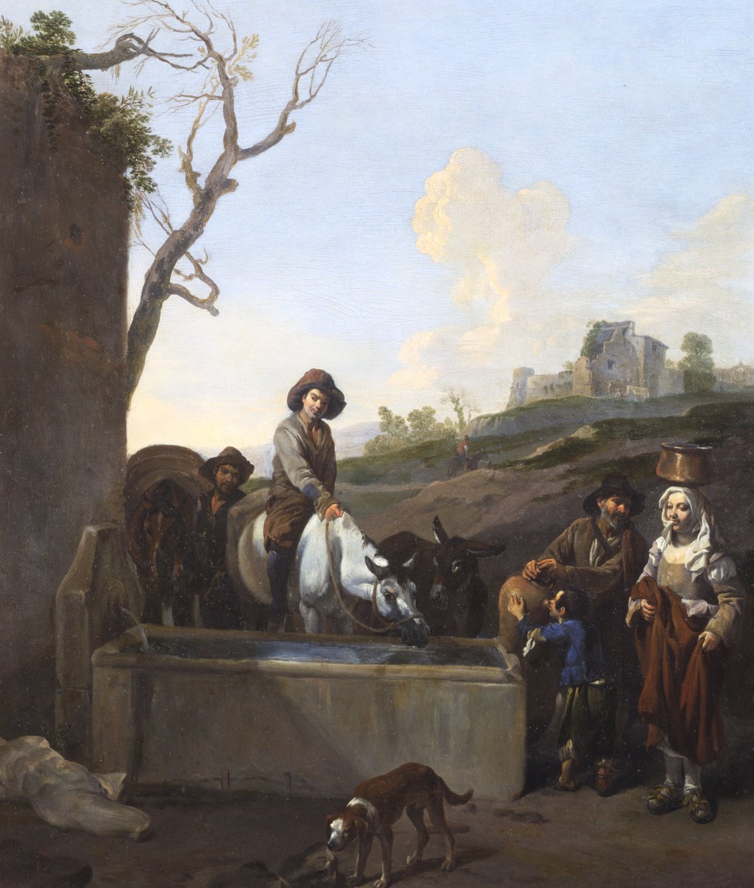 Juomakaukalo tekijältä Michelangelo Cerquozzi
