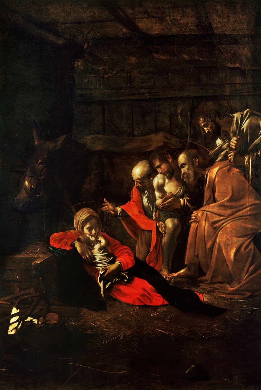 Paimenten palvonta tekijältä Michelangelo Merisi Caravaggio