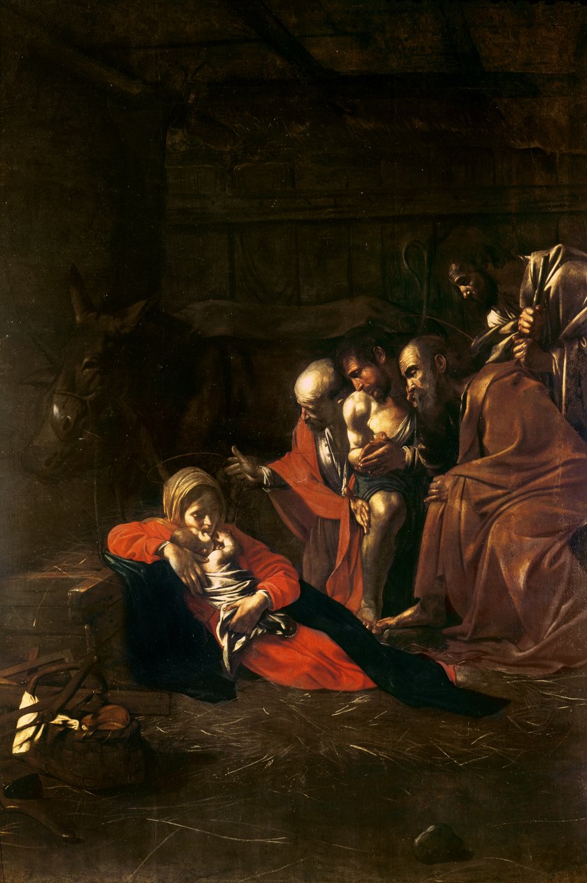 Paimenten palvonta tekijältä Michelangelo Merisi Caravaggio