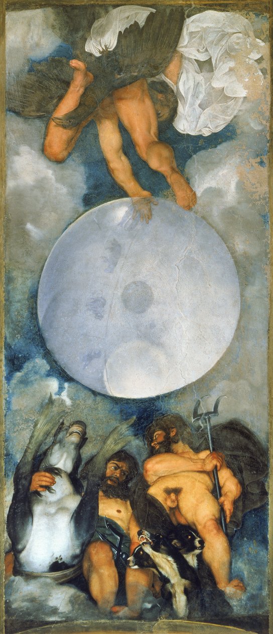 Jupiter, Neptunus ja Pluto tekijältä Michelangelo Merisi Caravaggio