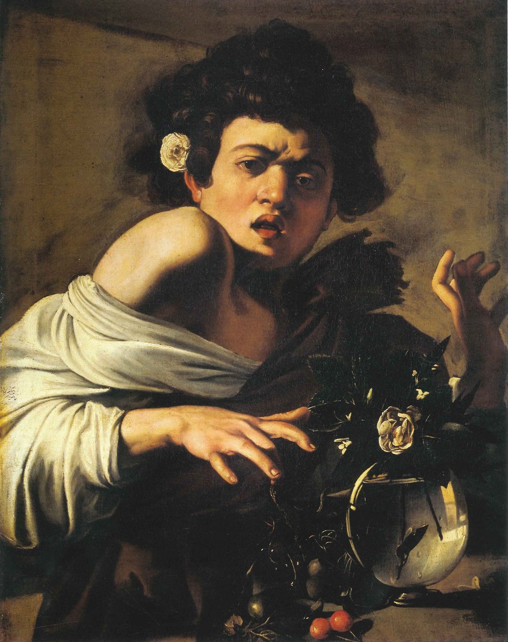 Liskon purema poika, 1596-97 tekijältä Michelangelo Merisi Caravaggio
