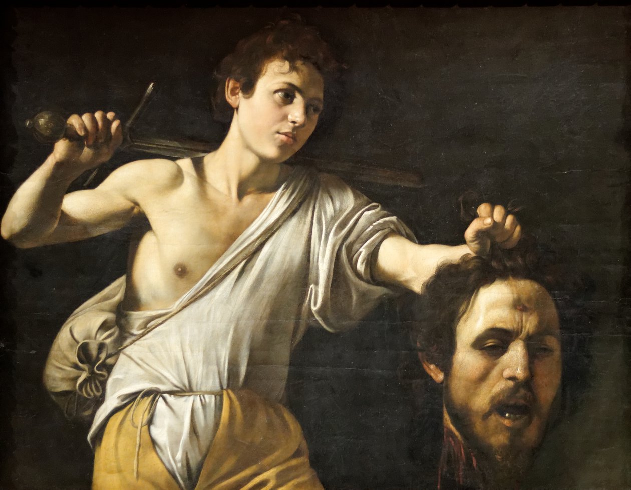 David mit dem Haupt des Goliath tekijältä Michelangelo Merisi Caravaggio