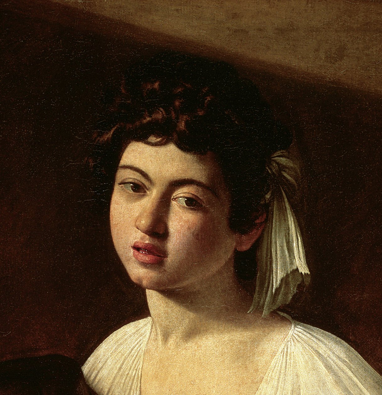 Luuttisoittaja, n. 1595 tekijältä Michelangelo Merisi Caravaggio