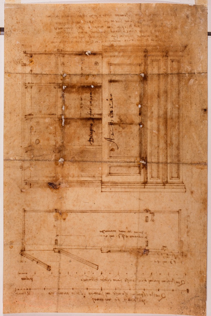 Kaapin piirustus tekijältä Michelangelo (after) Buonarroti