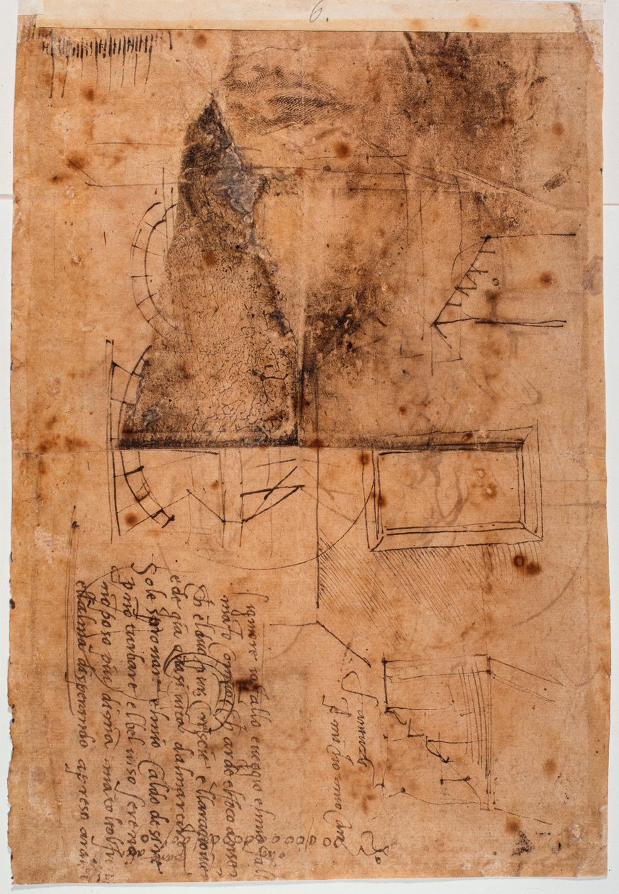 Omakätiset arkkitehtuuritutkimukset ja runofragmentit tekijältä Michelangelo Buonarroti