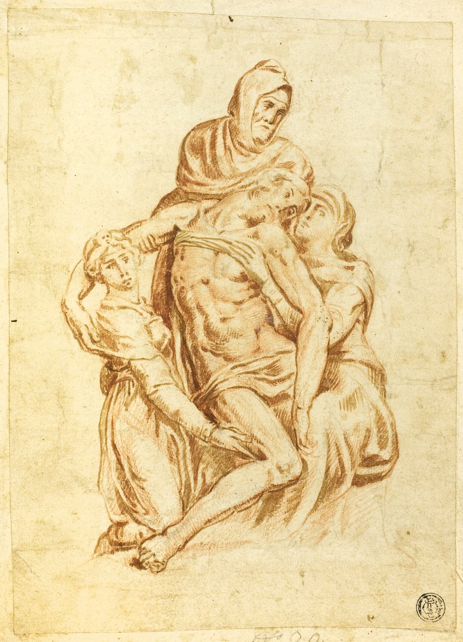 Kristuksen laskeutuminen tekijältä Michelangelo Buonarroti