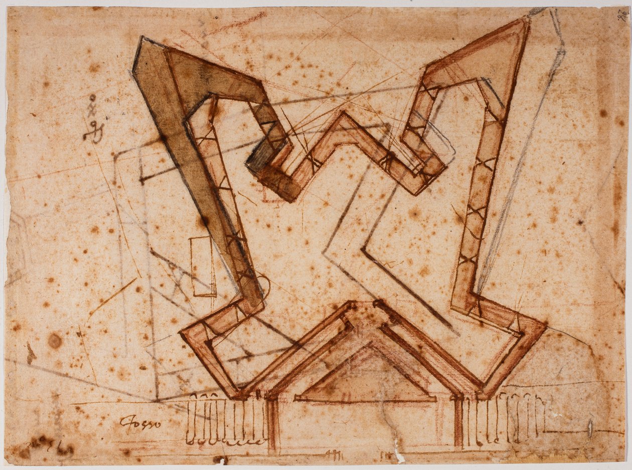 Niityn portin linnoitus tekijältä Michelangelo Buonarroti