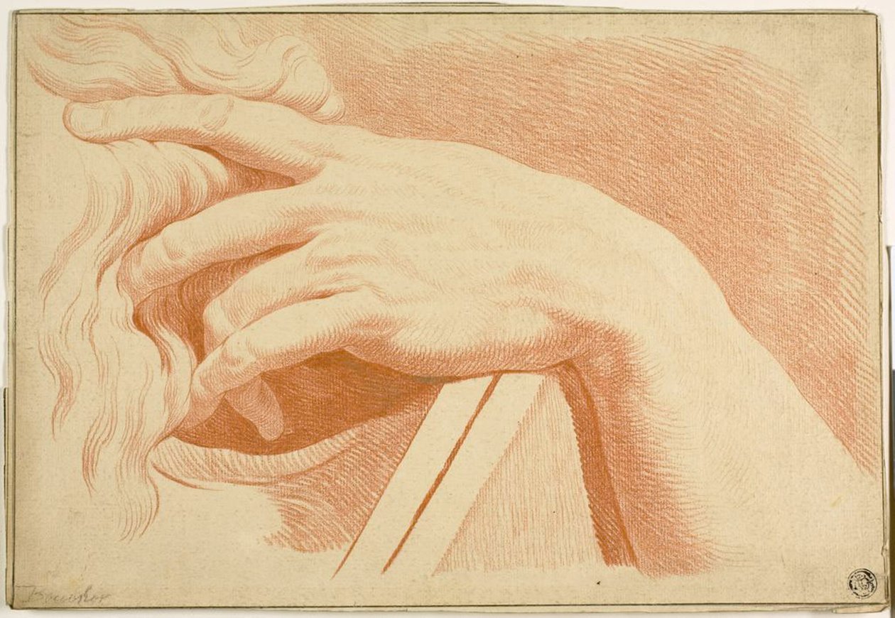 Mooseksen vasen käsi tekijältä Michelangelo Buonarroti