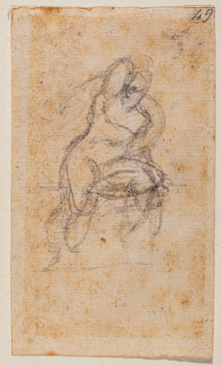 Sikstuksen kappelin alastonkuvaus tekijältä Michelangelo Buonarroti