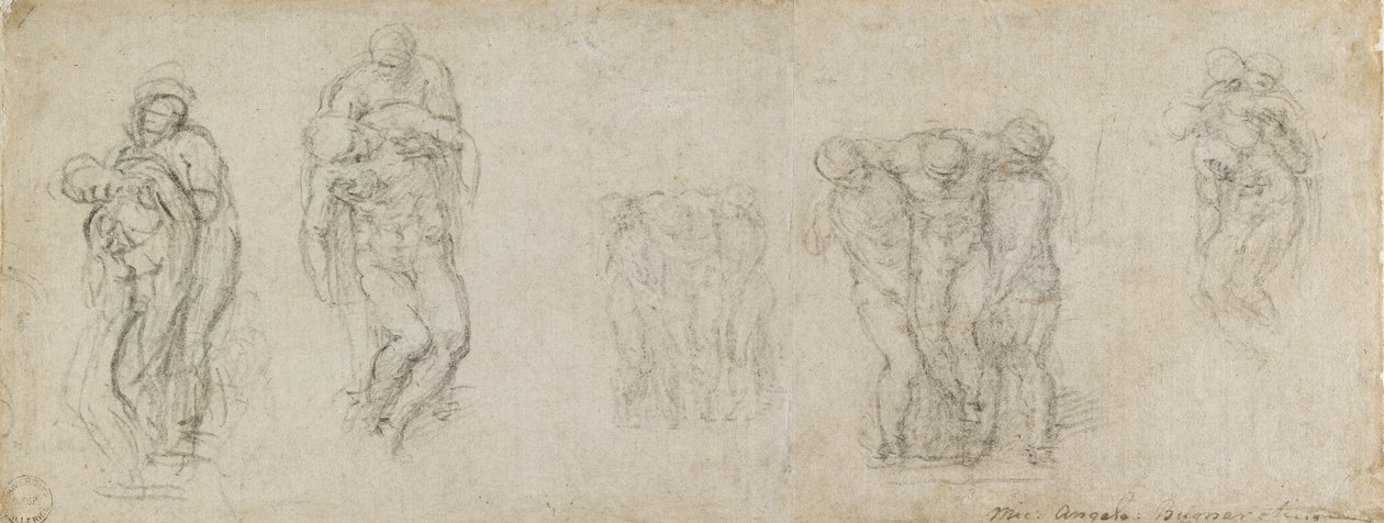 Tutkimuksia Pietalle ja haudalle, 1500-luku tekijältä Michelangelo Buonarroti