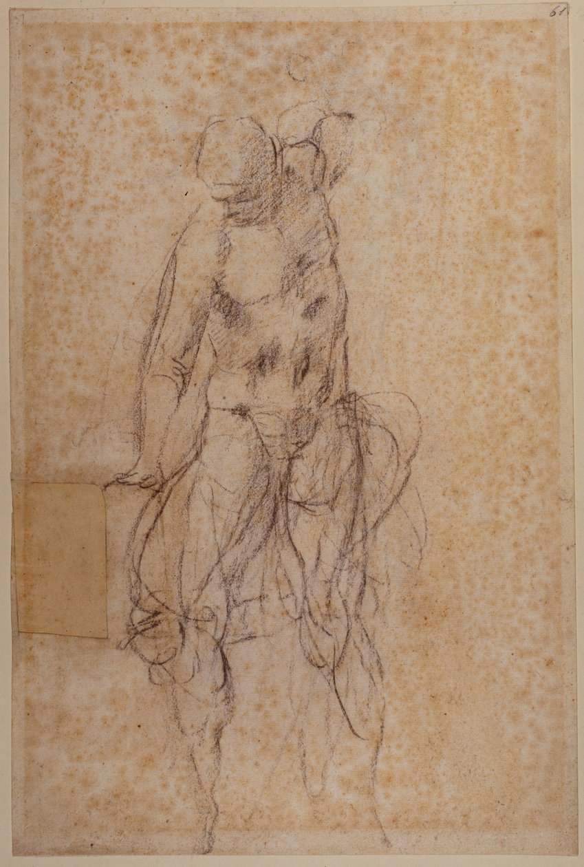 Tutkimus ylösnousseen Kristuksen puolesta tekijältä Michelangelo Buonarroti