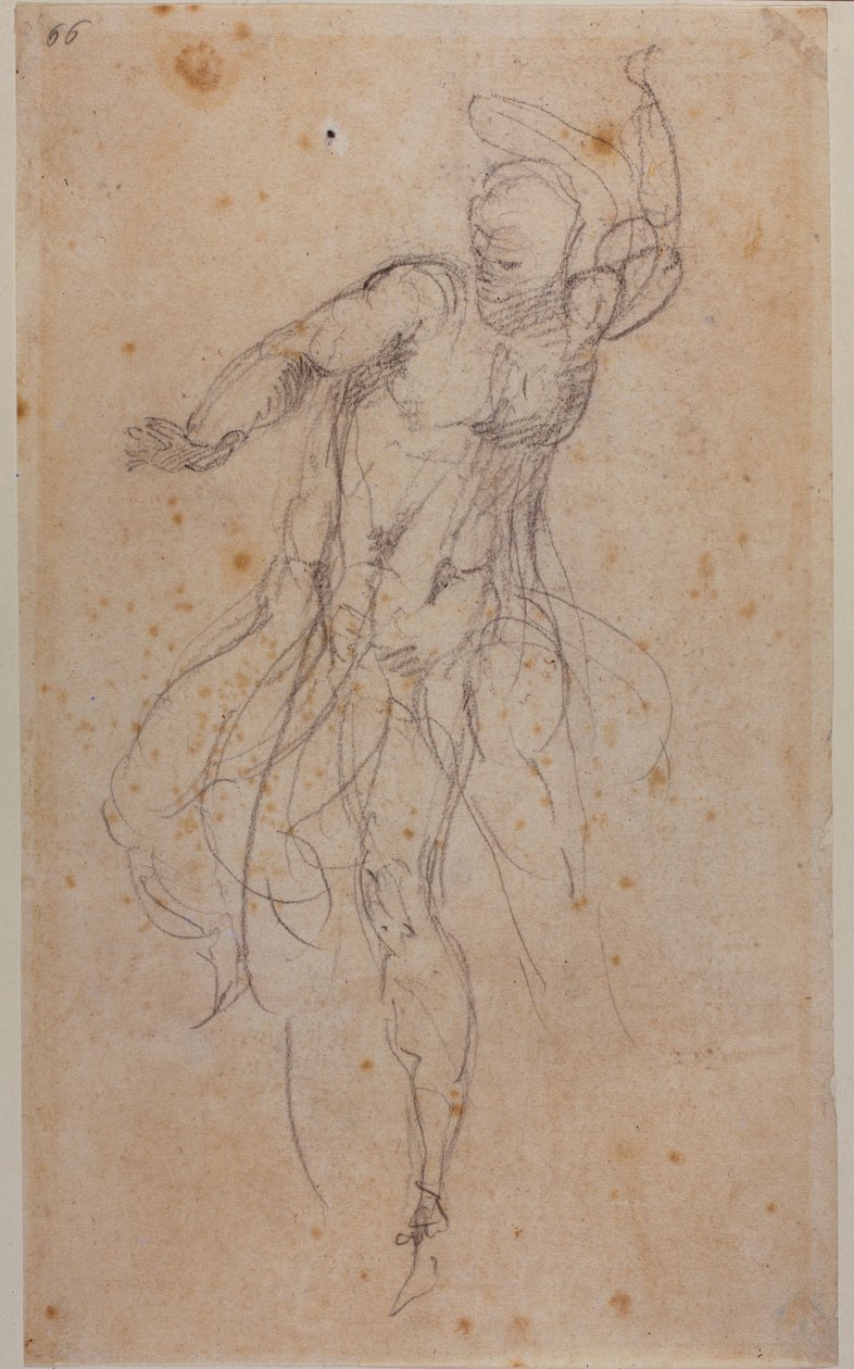 Tutkimus ylösnousseen Kristuksen puolesta tekijältä Michelangelo Buonarroti