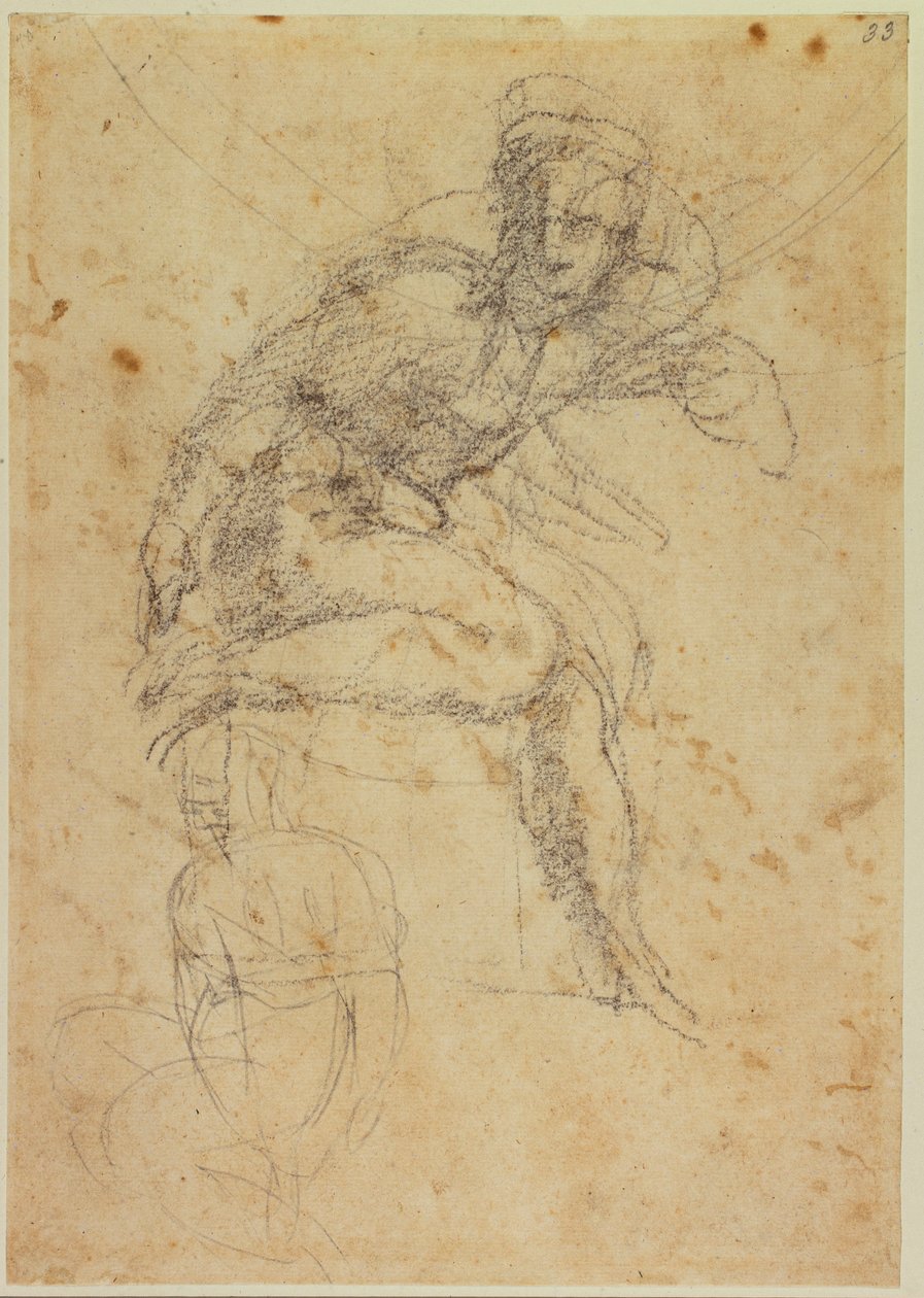 Tutkimus kahdesta Sikstuksen alastonkuvasta tekijältä Michelangelo Buonarroti