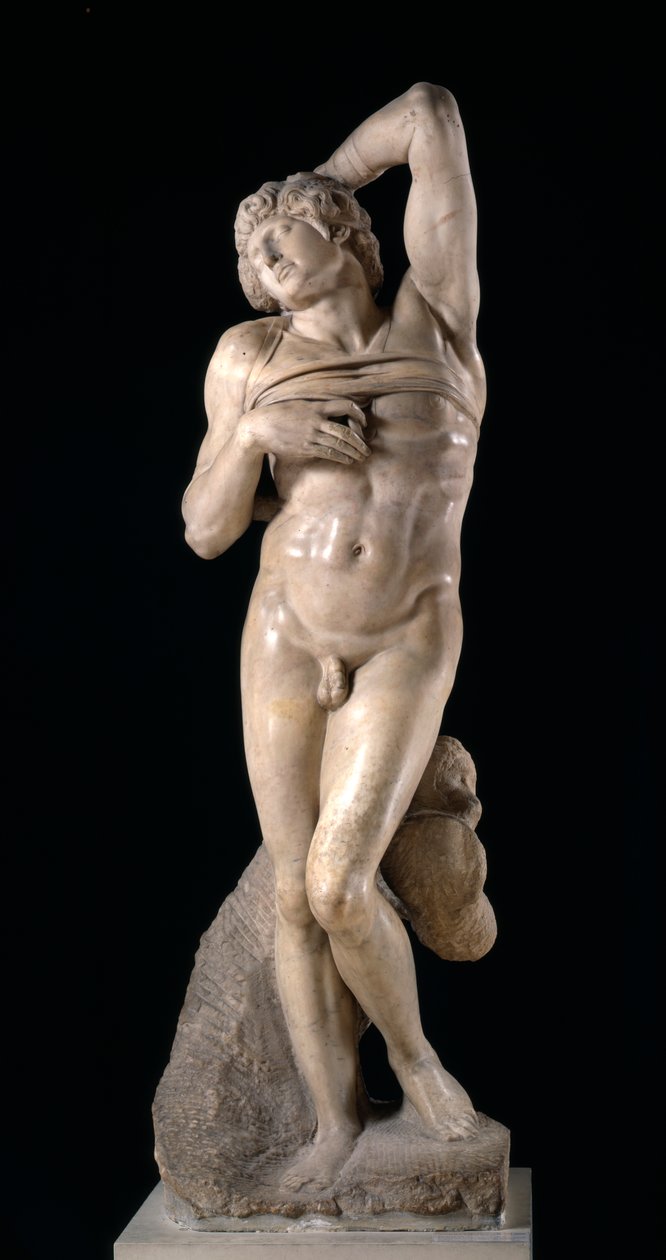 Kuoleva orja, 1513-1515 tekijältä Michelangelo Buonarroti