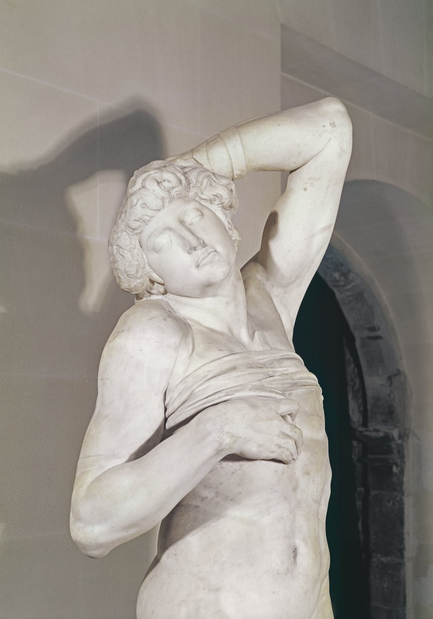 Kuoleva orja, 1513-1515 tekijältä Michelangelo Buonarroti