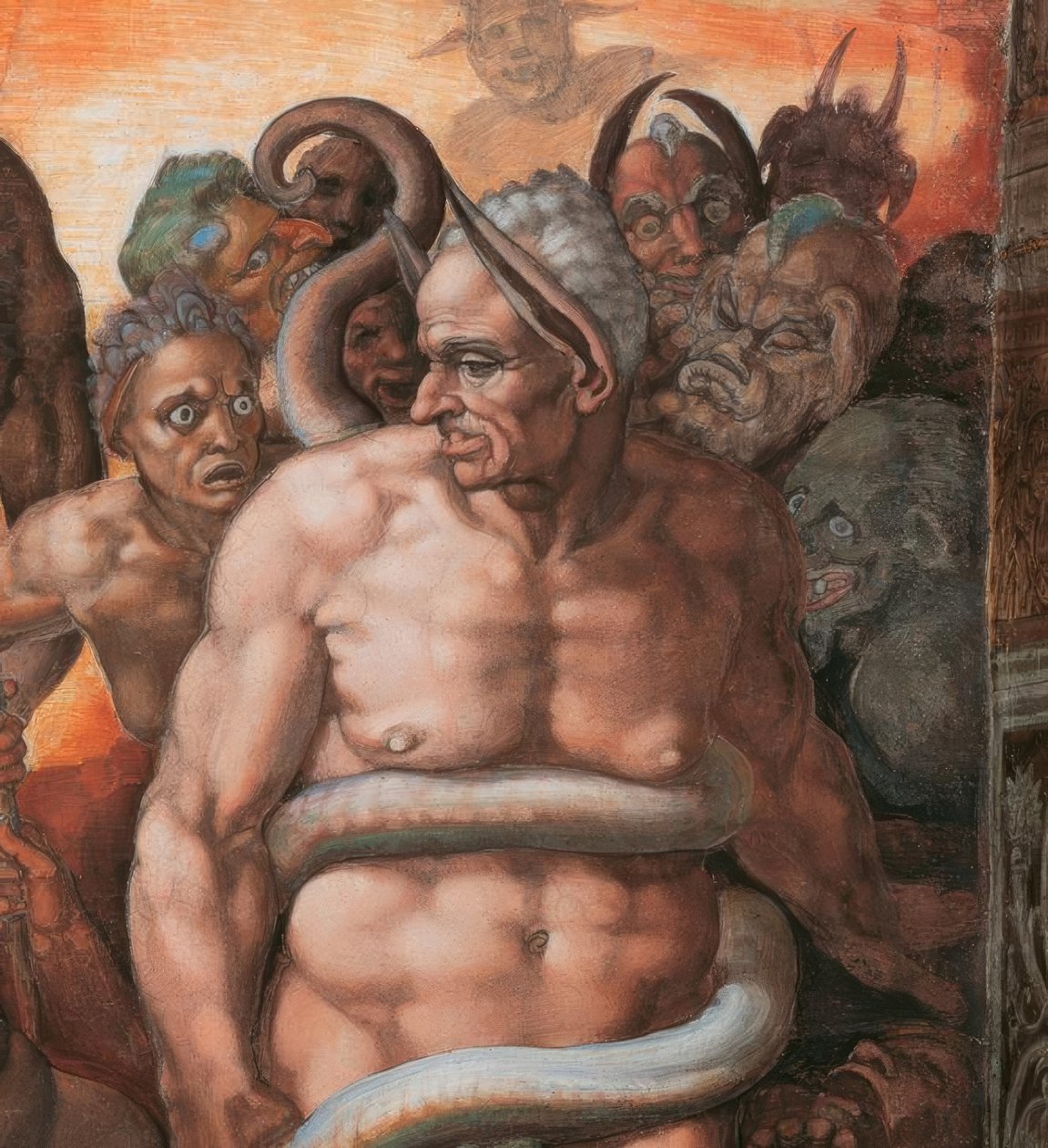 Viimeinen tuomio, tekijältä Michelangelo Buonarroti