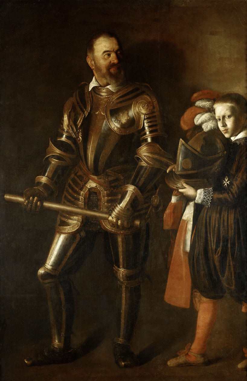 Alof de Wignacourt 1547-1622, Maltan ritarikunnan suurmestari tekijältä Michelangelo Merisi Caravaggio