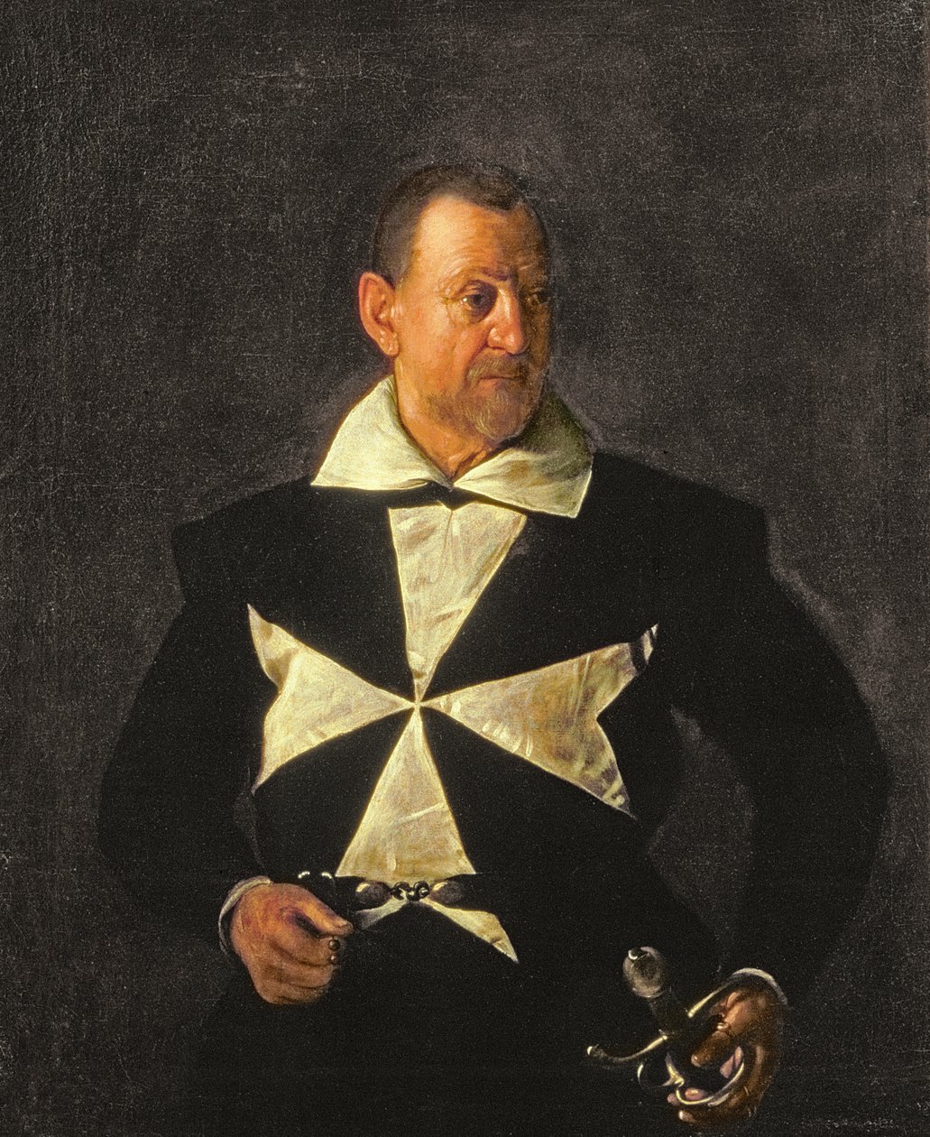 Maltan ritarin muotokuva, mahdollisesti Fra Antonio Martelli tekijältä Michelangelo Merisi da Caravaggio