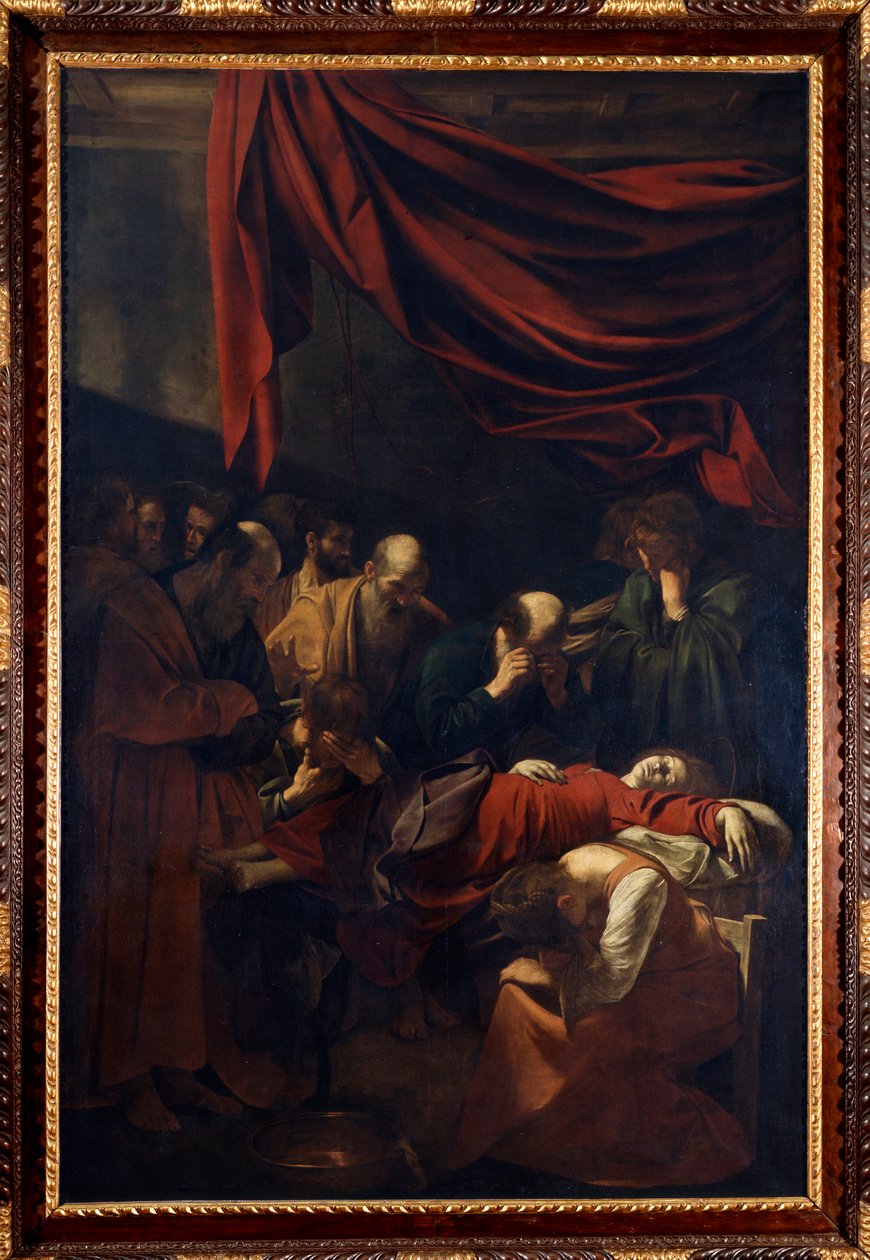 Caravaggion Neitsyen kuolema (il Caravaggio) tekijältä Michelangelo Merisi da Caravaggio