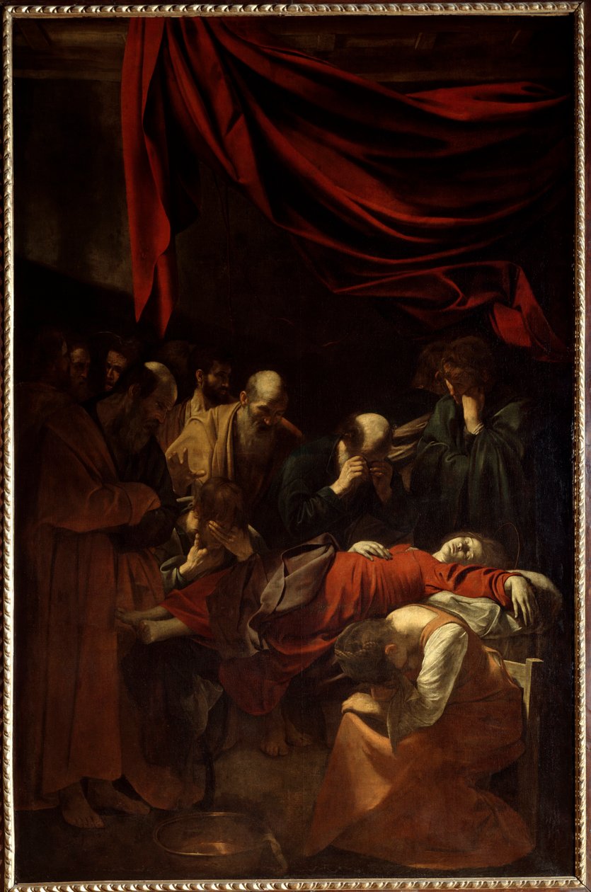 Neitsyen kuolema, 1605 tekijältä Michelangelo Merisi da Caravaggio