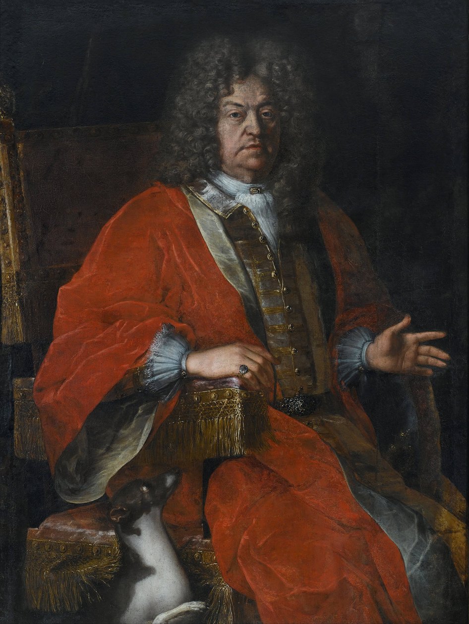 Jan Dobrogost Krasinskin (1639-1717) muotokuva - Palloni, Michelangelo (1642-1712) - um 1700 - Öljy kankaalle - 137x100 - Wilanowin palatsimuseo tekijältä Michelangelo Palloni