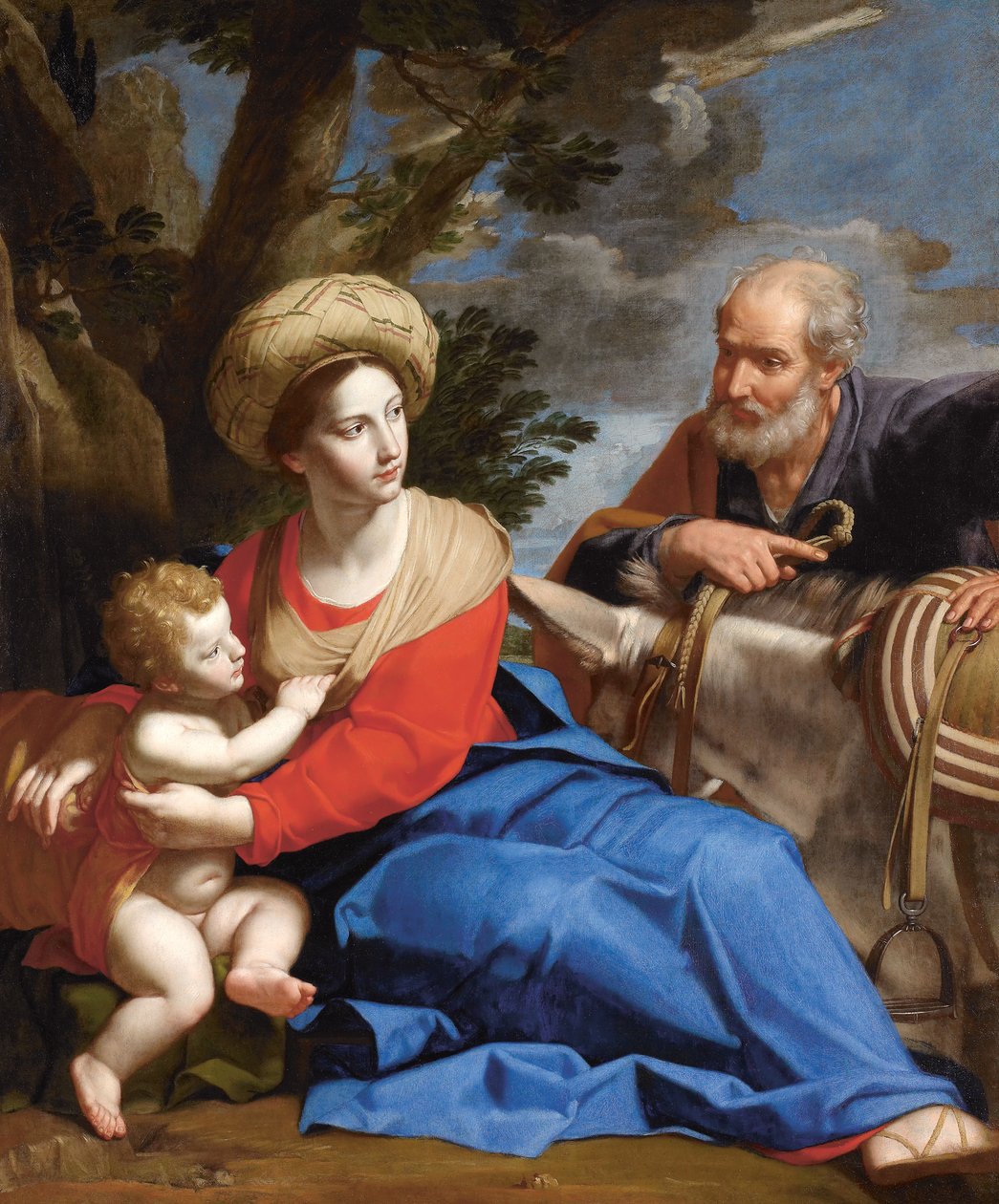 The Rest on the Flight to Egypt, n. 1640. tekijältä Michele Desubleo