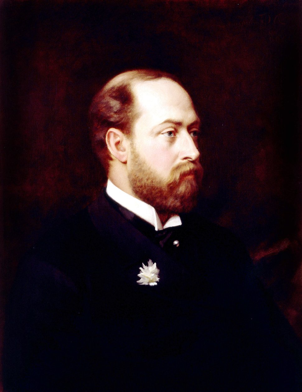 Edward VII Englannin kuningas 1901-1910 tekijältä Michele Gordigiani